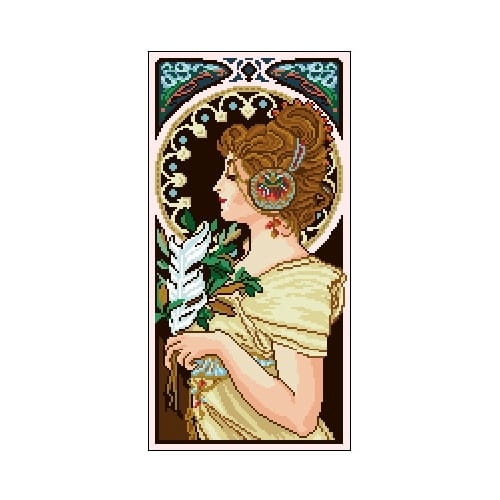 Kanwa 6591 Pióro - Alfons Mucha 