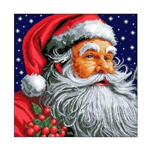 Wzór liczony 181 Mikołaj na tle gwiazd