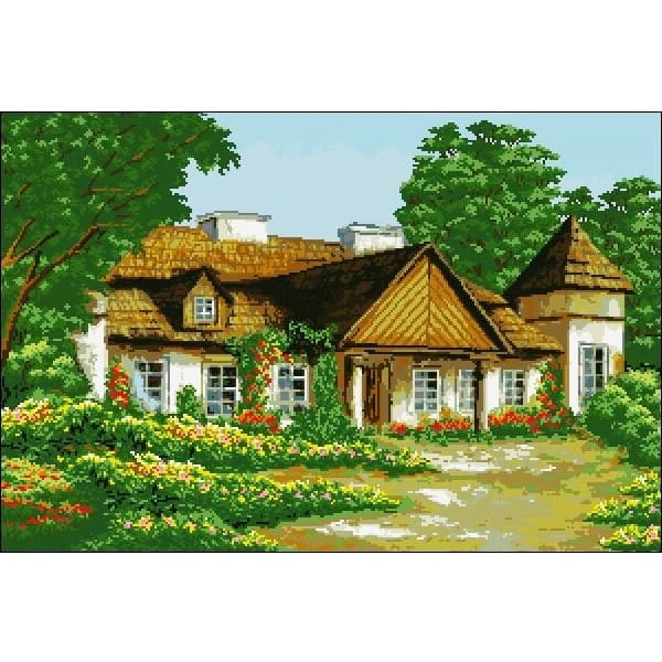 9206 Kanwa do haftu - Leszek Stochla - Dwór.jpg