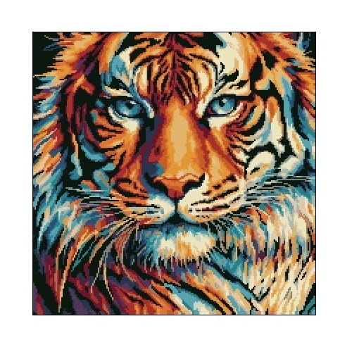 Kanwa 6929 Fantazyjny Tygrys 