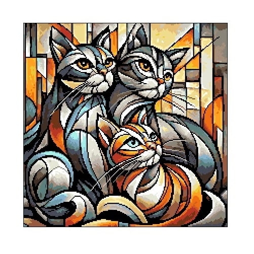 Kanwa 6949 Kocia rodzina 1