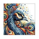 Kanwa 6970 Fantazyjny paw 2