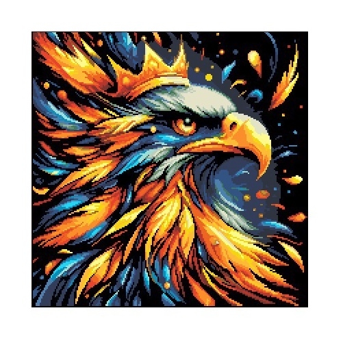 6975 Kanwa do haftu - Orzeł - król ptaków.jpg