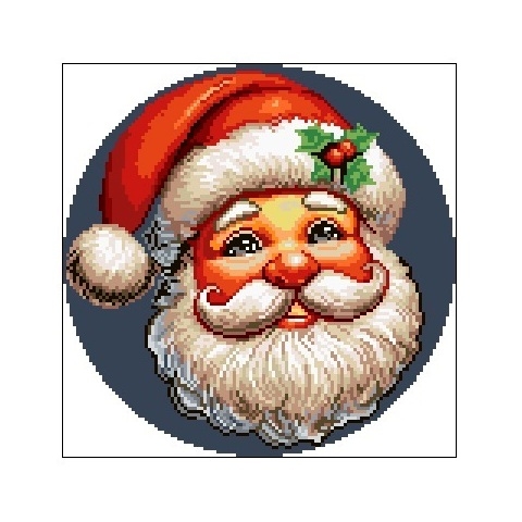 Wzór w PDF 167C - Święty Mikołaj