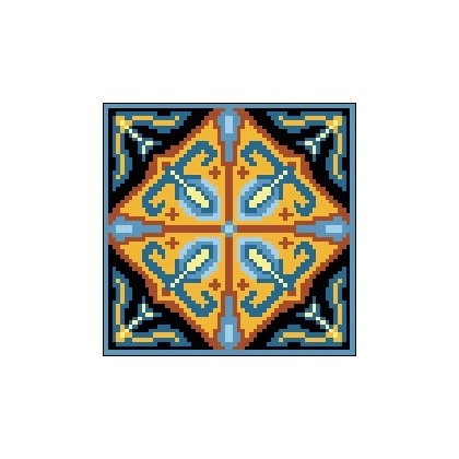 591 Kanwa do haftu - Lizbońskie azulejos - 1.jpg