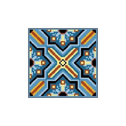 595 Kanwa do haftu - Lizbońskie azulejos - 5.jpg